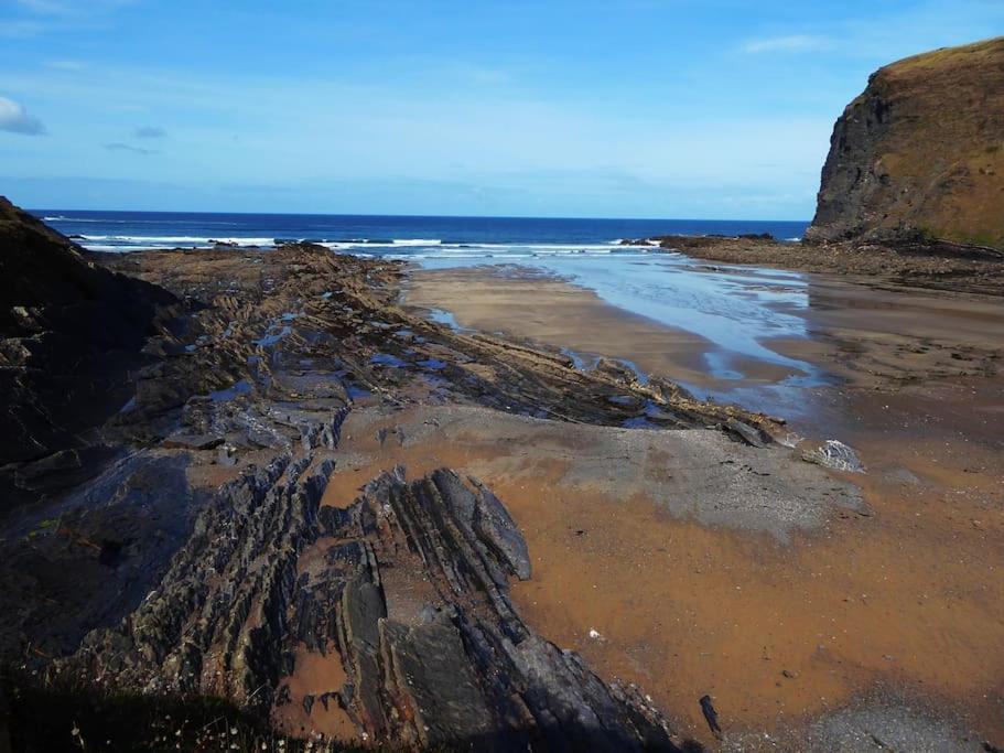 Kallowen Cottage At Crackington Haven, Near Bude And Boscastle, Cornwall 외부 사진