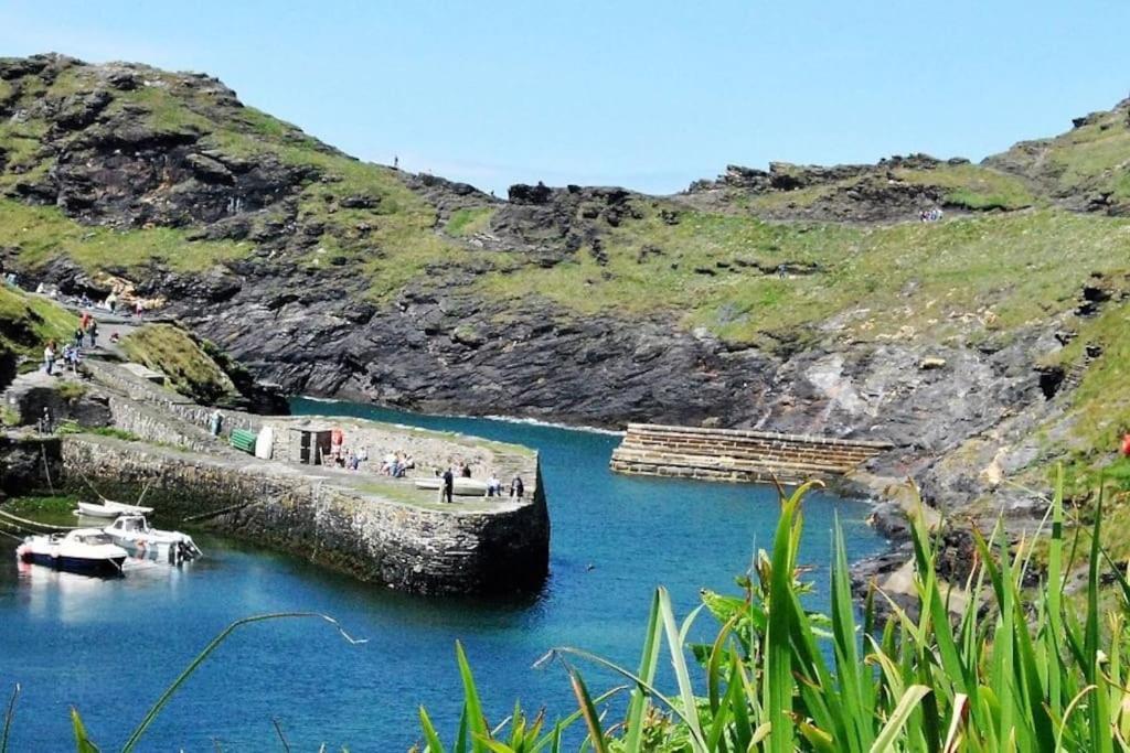 Kallowen Cottage At Crackington Haven, Near Bude And Boscastle, Cornwall 외부 사진